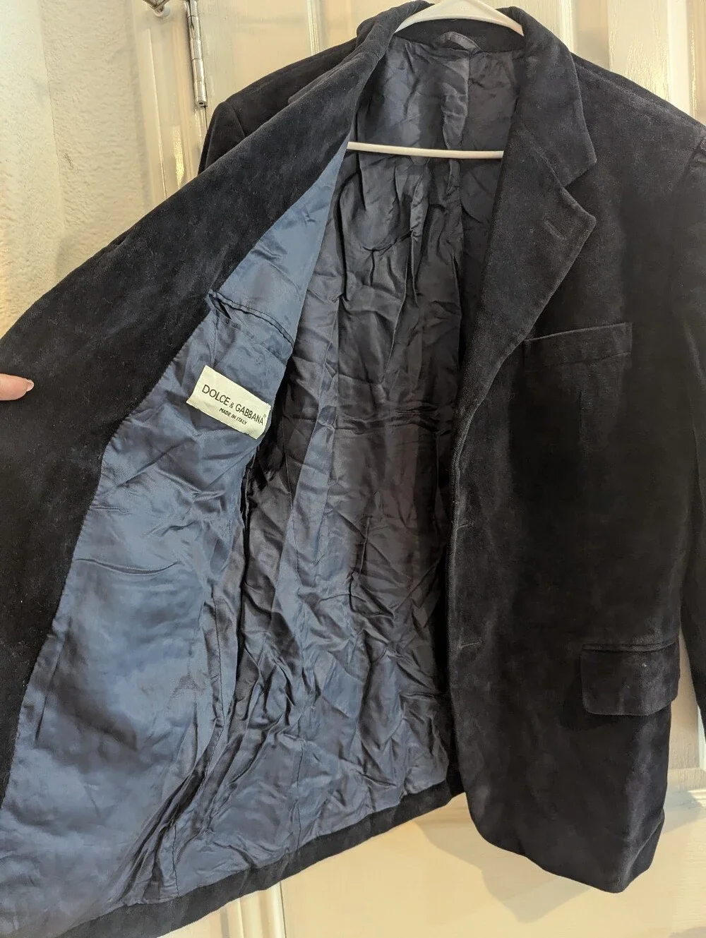 Dolce & Gabbana Velvet Sport Coat